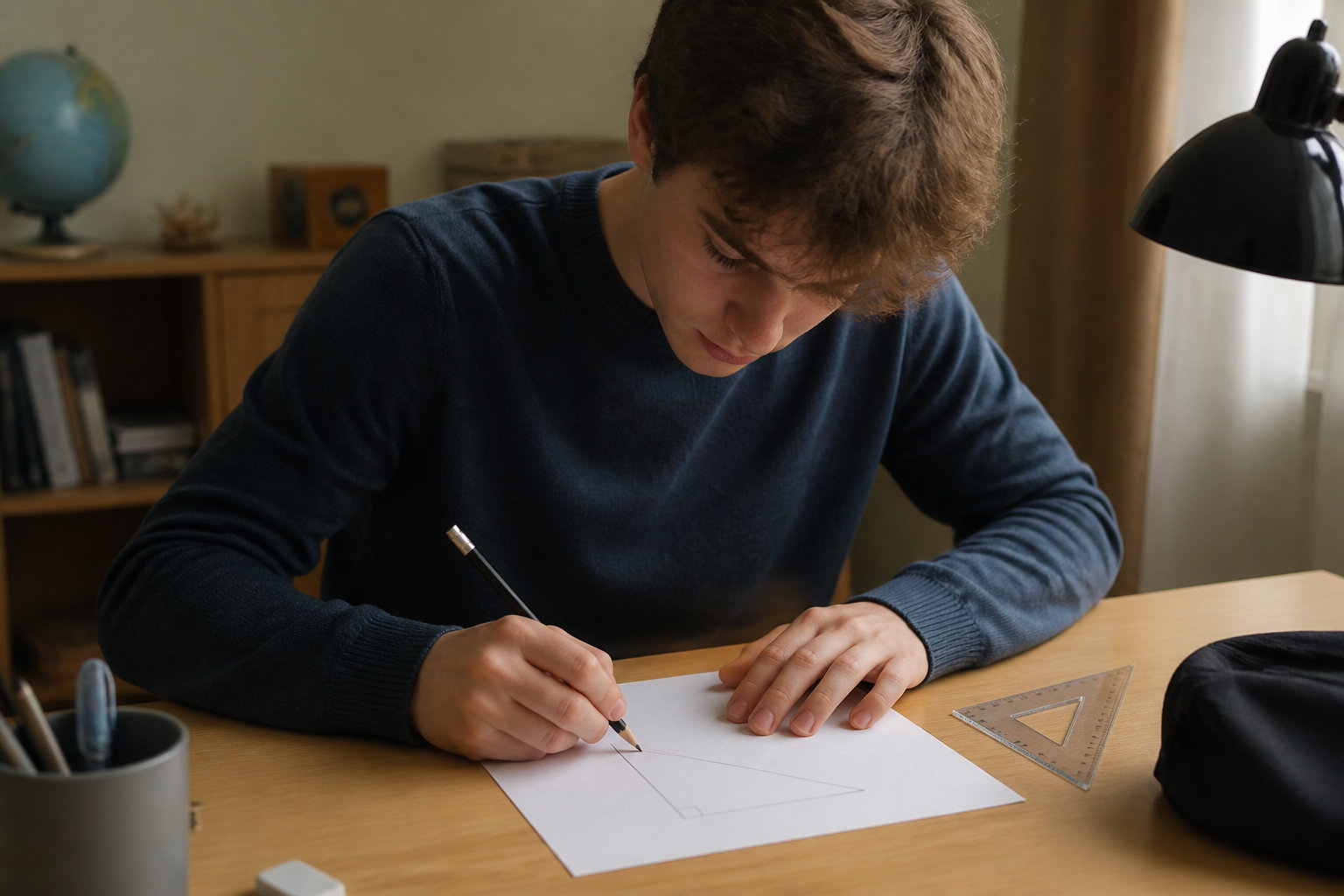 Utiliser la réciproque pour prouver qu'un triangle est rectangle