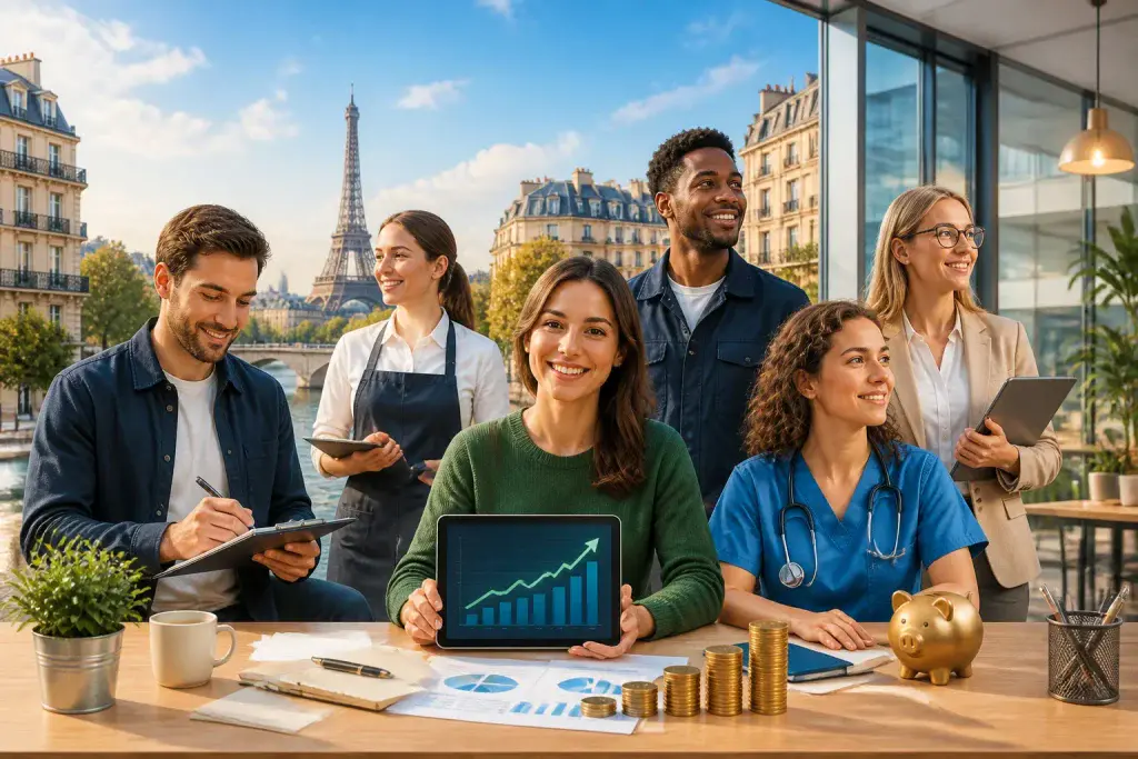 Progres financier en france