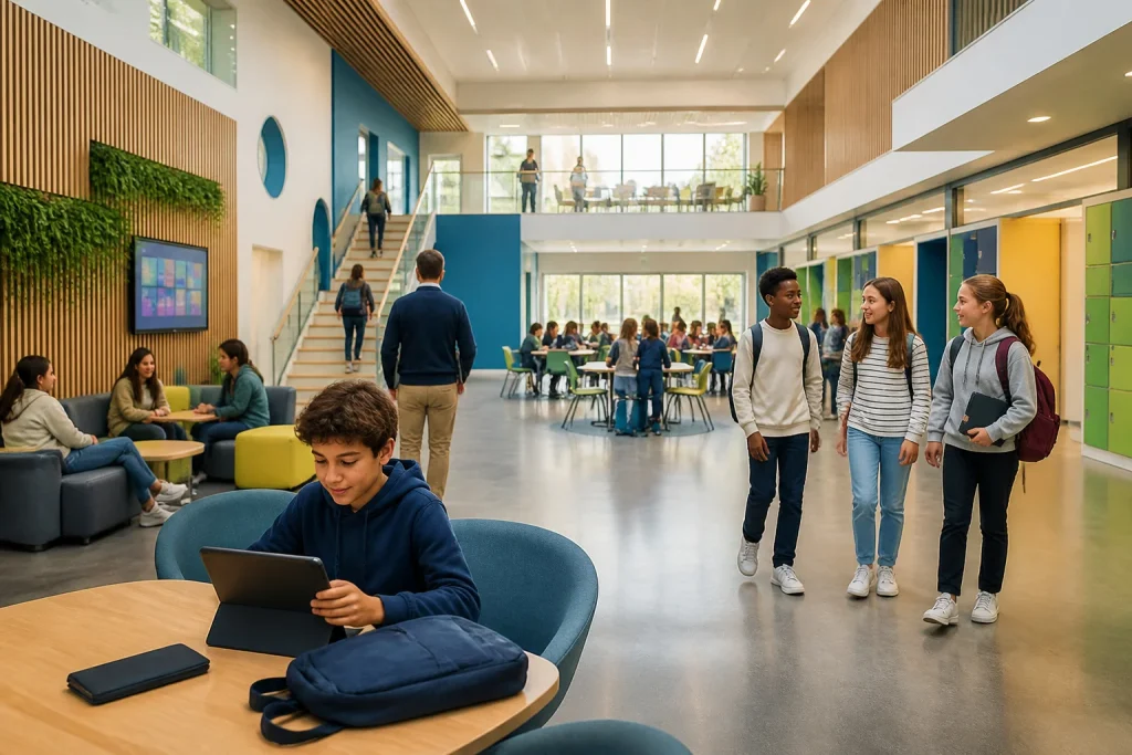 College moderne avenir numerique et bien etre