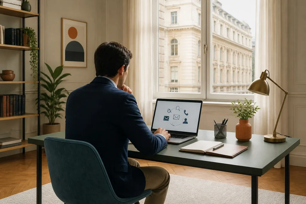 Professionnel consultant en information