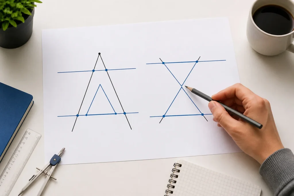Le theoreme de thales illustre