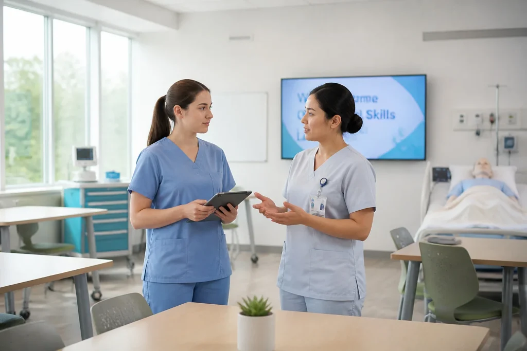 Apprentissage en milieu de soins