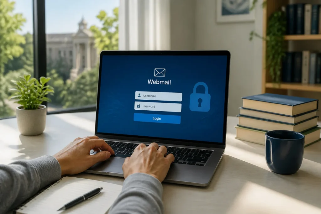 Connexion webmail securisee